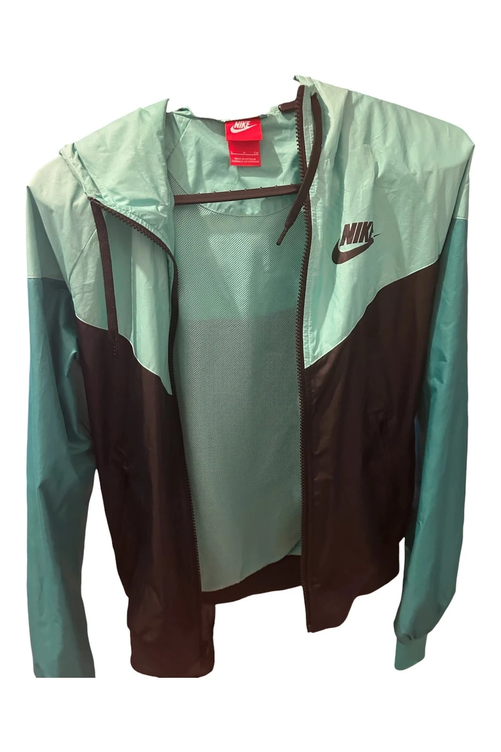 Veste Nike vert et noir taille S – photo 3